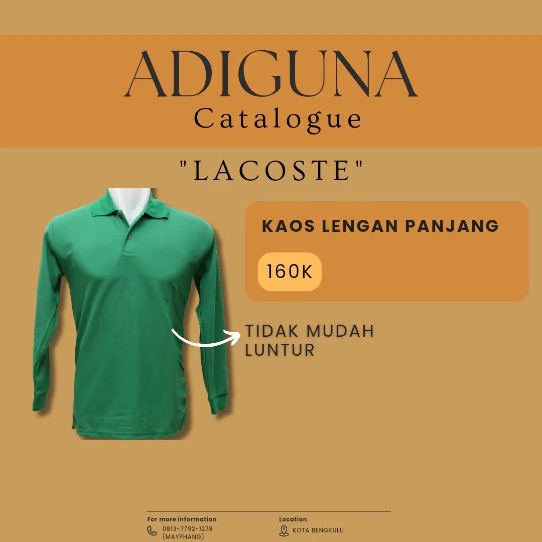 Lacoste Lengan Panjang